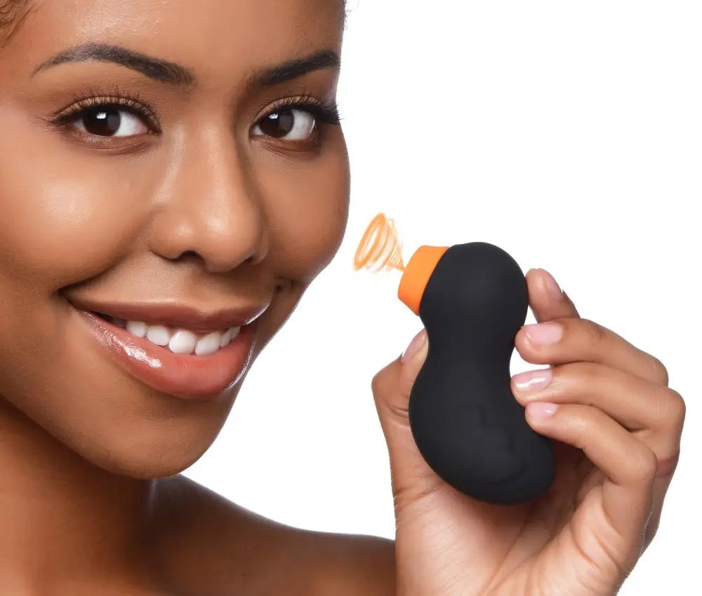 Sucky Ducky Clitoral Stimulator - Black  Suction Vibrators