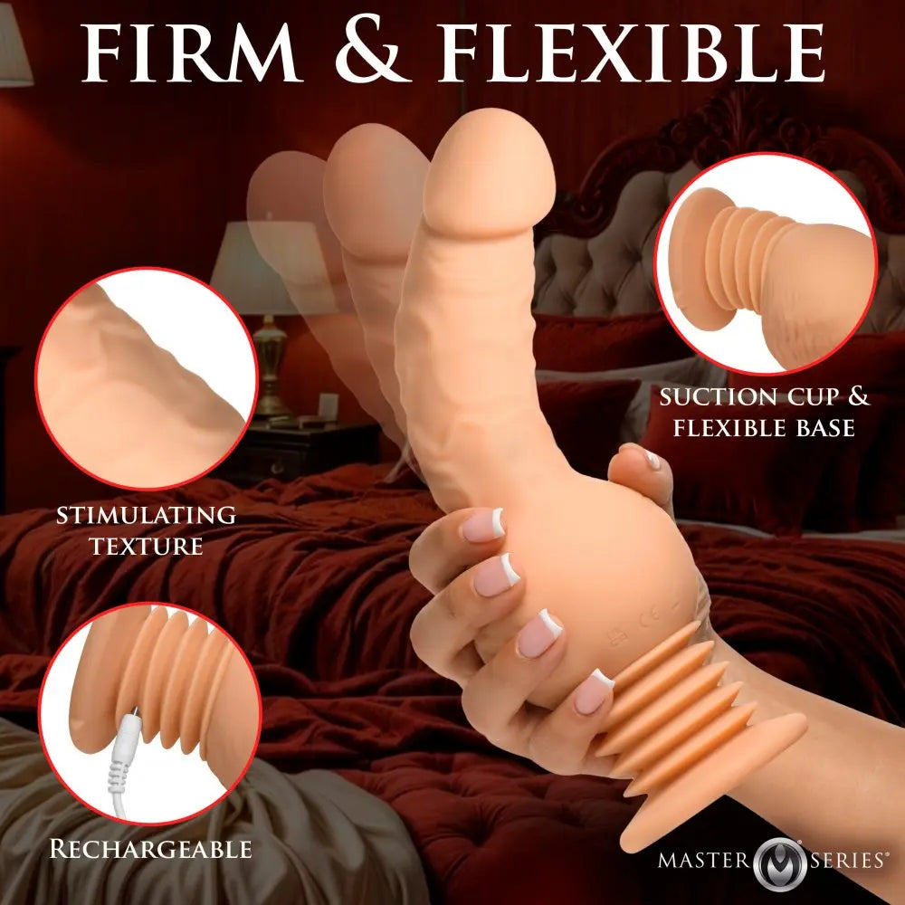 Suction Cup Vibrator Passion Pounder Thrusting Sex Shaker Rideable Sex Toy  Dildos