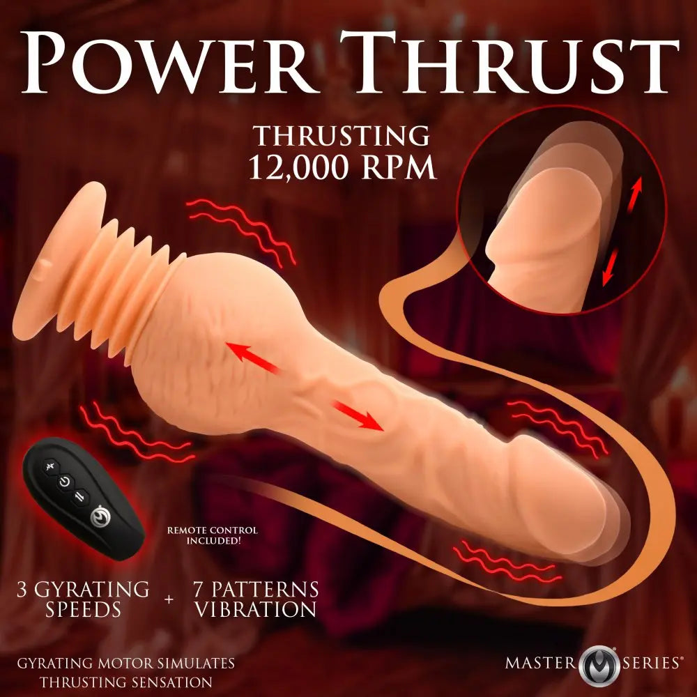 Suction Cup Vibrator Passion Pounder Thrusting Sex Shaker Rideable Sex Toy  Dildos