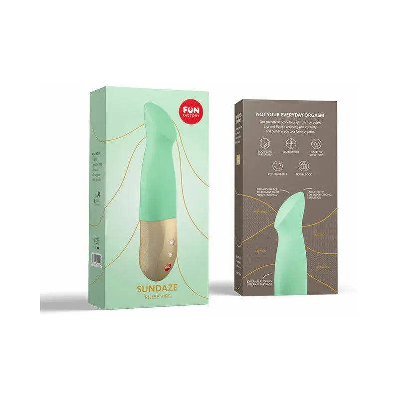 Sundaze Pulse Vibe – Thrusting, Pulsing and Tapping Vibrator  G-Spot Vibrator
