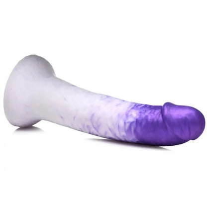 Swirl Realistic Silicone G-Spot Dildo Sex Toy - Purple  Dildos