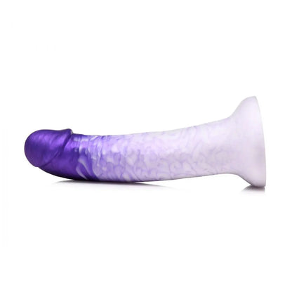 Swirl Realistic Silicone G-Spot Dildo Sex Toy - Purple  Dildos
