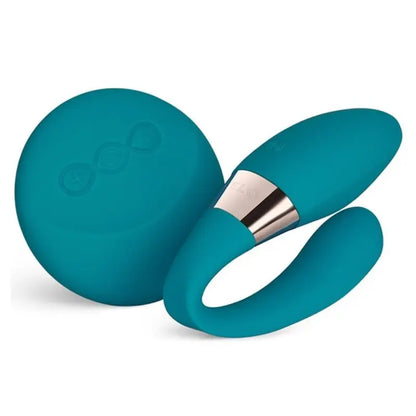 TIANI DUO Vibrating Couples Massager, Ocean Blue  Vibrators