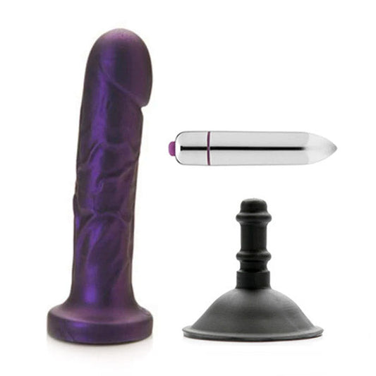 Tantus Silicone Goliath 7.2 Inch Vibrator With Suction Cup 