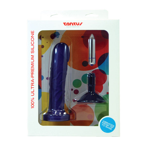 Tantus Silicone Goliath 7.2 Inch Vibrator With Suction Cup 