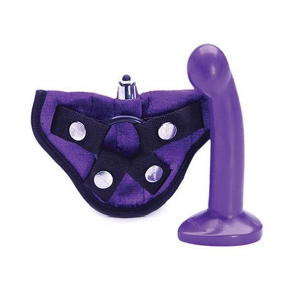 Tantus Silicone Sport Harness Kit Midnight Purple 