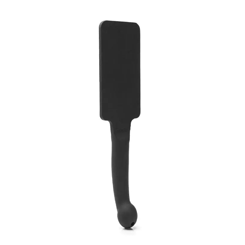 Tantus Plunge Paddle Dildo Onyx (Bag)  Fetish - Whips Crops & Paddles