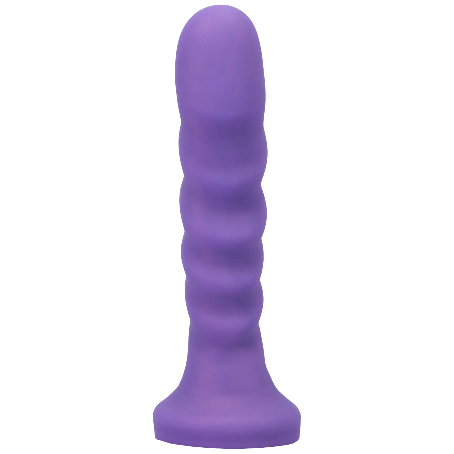 Tantus Silicone Echo Silicone Vibrator Midnight Purple  Dildos
