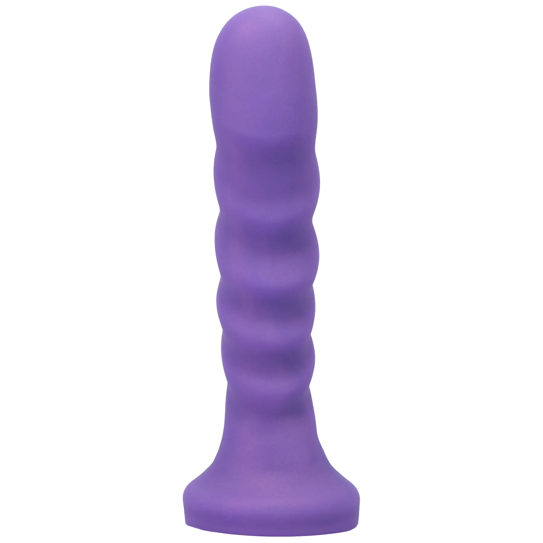 Tantus Silicone Echo Silicone Vibrator Midnight Purple  Dildos