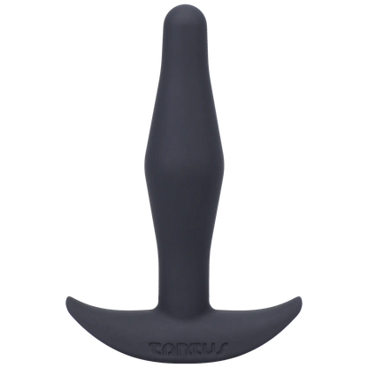 Tantus Silicone Little Flirt Butt Plug Black  Anal