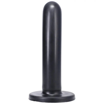 Tantus Silk Medium Beginner Anal Dildo Black  Curved Dildo