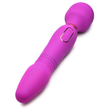 Target Vibrator Sex Toy Deluxe Thrusting and Vibrating Silicone Wand  Vibrating Toys