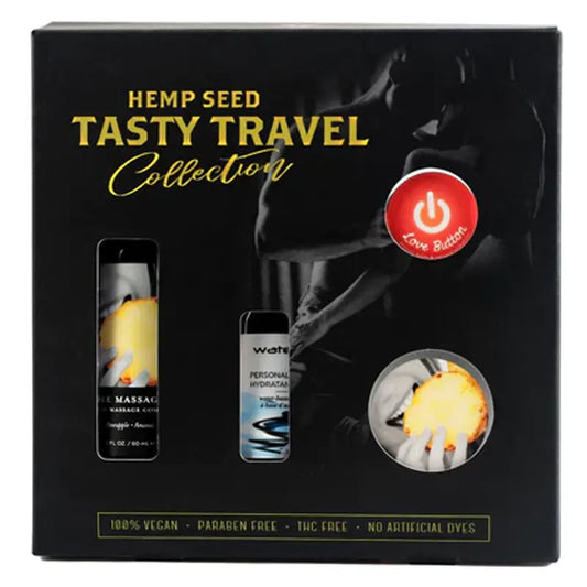 Tasty Travel Gift Set (2 oz, Pineapple Scent)  Lubes, Lotions and Accessories
