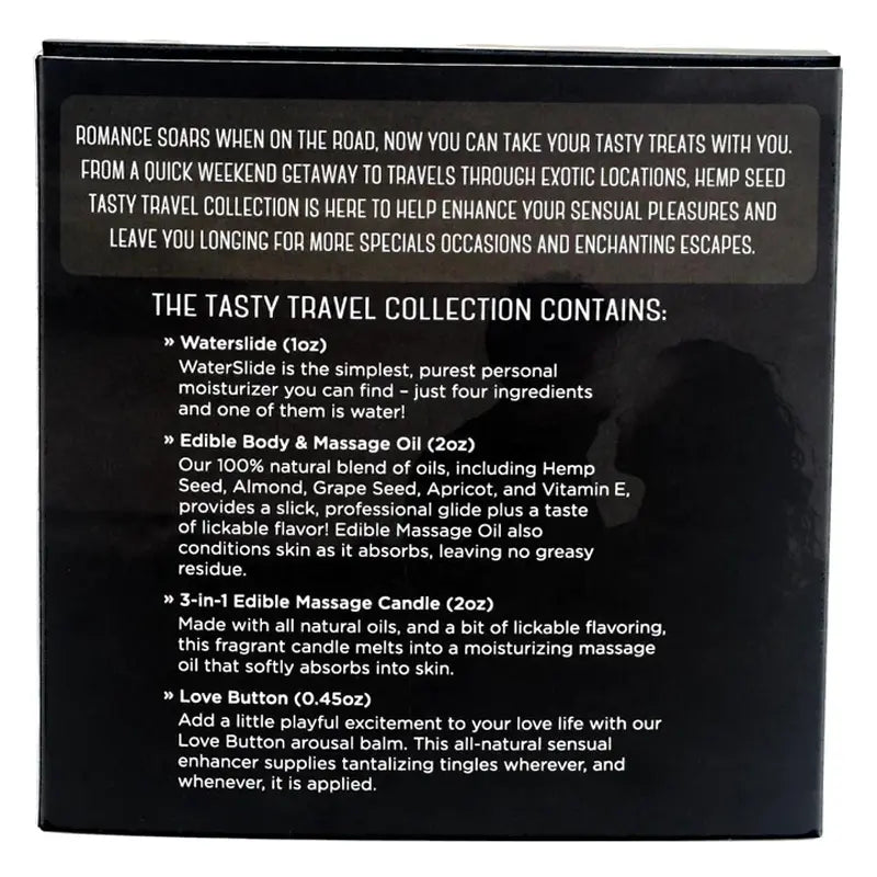 Tasty Travel Gift Set (2 oz, Pineapple Scent)  Lubes, Lotions and Accessories