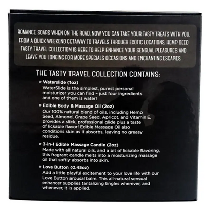 Tasty Travel Gift Set (2 oz, Strawberry Scent)  Lubes, Lotions and Accessories