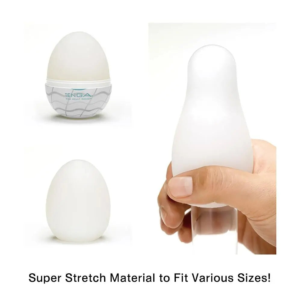 Tenga EGG HardBoiled 6pack Variety Pack  Masturbators