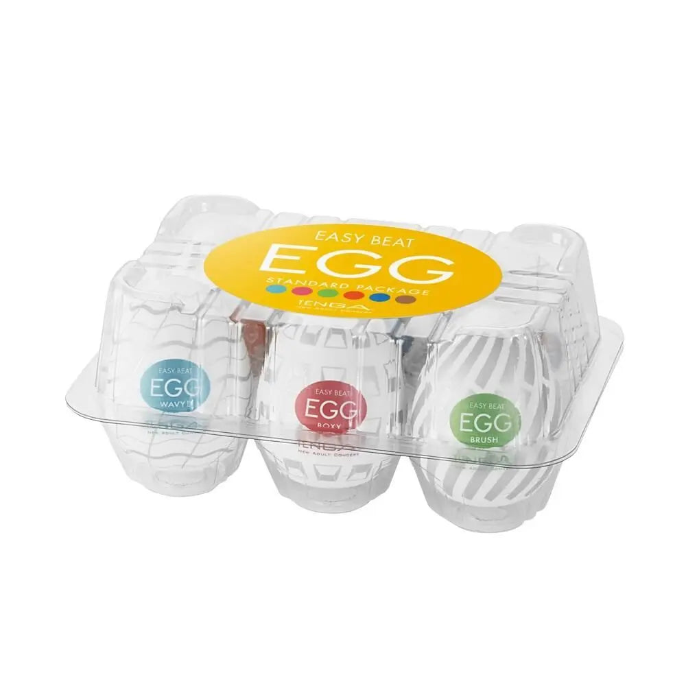 Tenga EGG HardBoiled 6pack Variety Pack  Masturbators