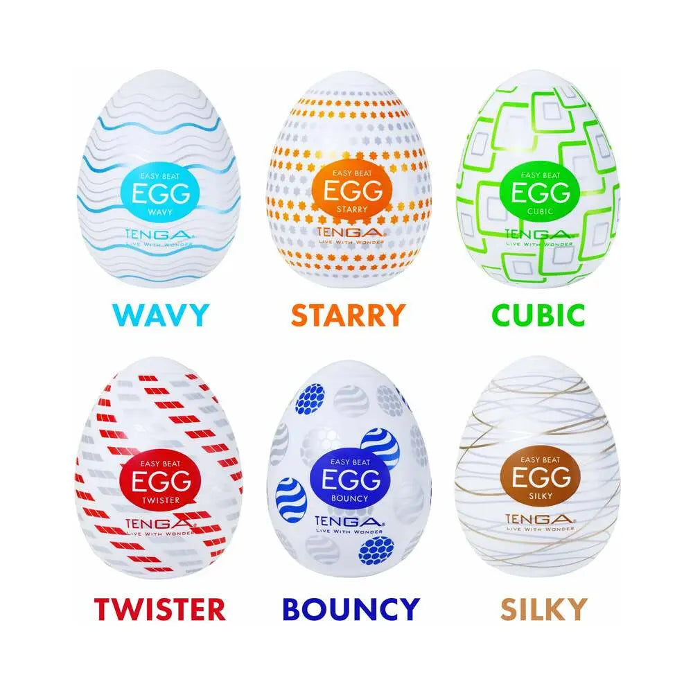 Tenga EGG New Standard 6 Pack Variety Pack  Masturbators