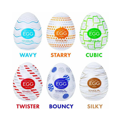 Tenga EGG New Standard 6 Pack Variety Pack  Masturbators
