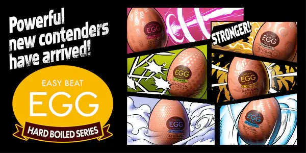 Tenga Egg Disposable Male Masturbator Sex Toy Hard Boiled II 6 Pack  Manual Stroker
