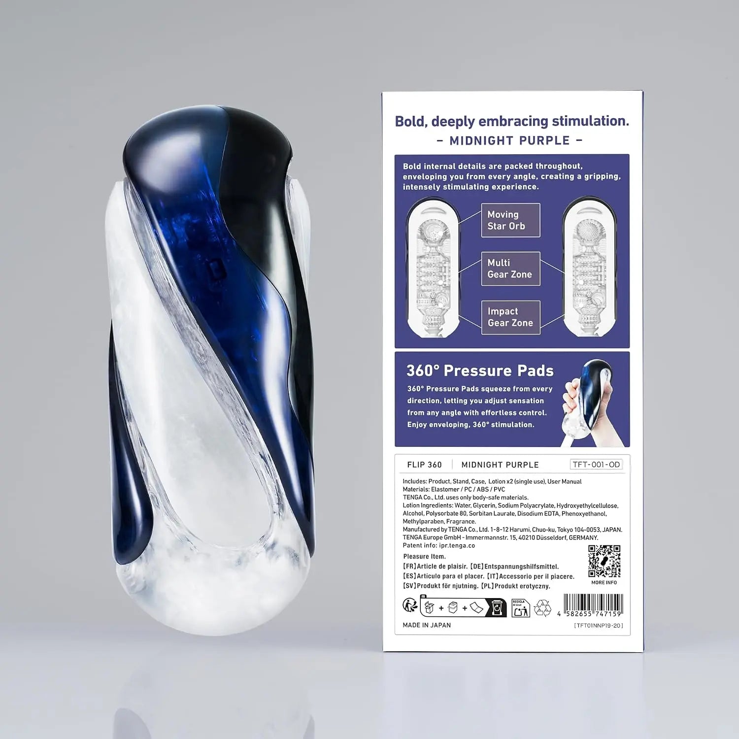 Tenga Flip 360 Stroker Male Masturbator Sex Toy for Men  Male Masturbators - Sex Toys for Men - Pocket Pals & Strokers