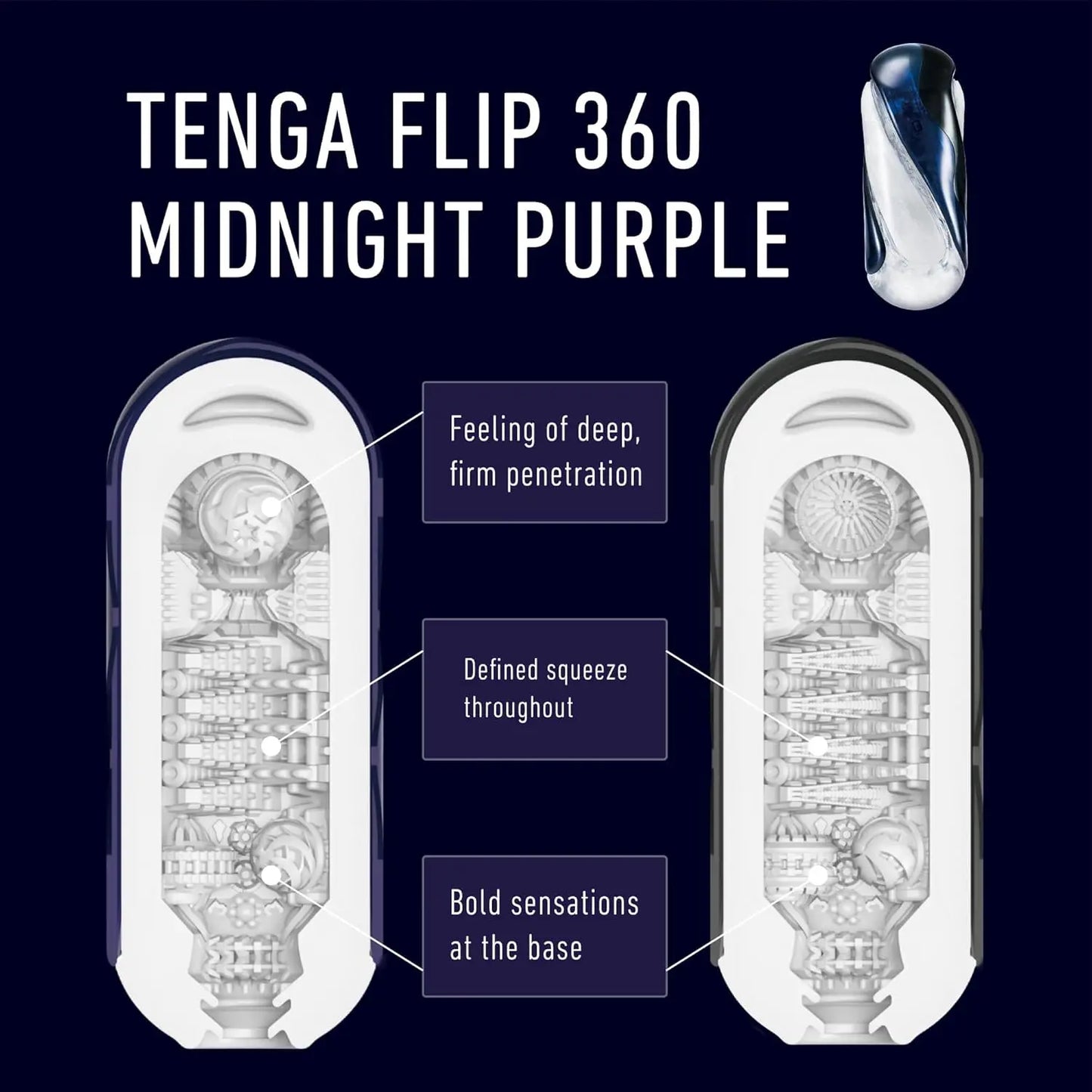 Tenga Flip 360 Stroker Male Masturbator Sex Toy for Men  Male Masturbators - Sex Toys for Men - Pocket Pals & Strokers