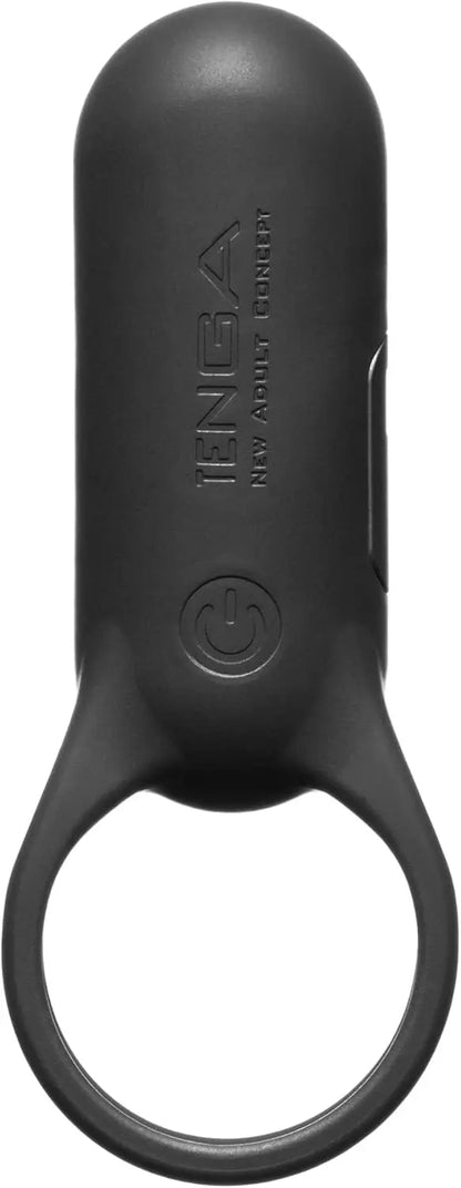 Tenga SVR+ Black Vibrating Cock Ring Sex Toy for Couples  Sex Toy for Men