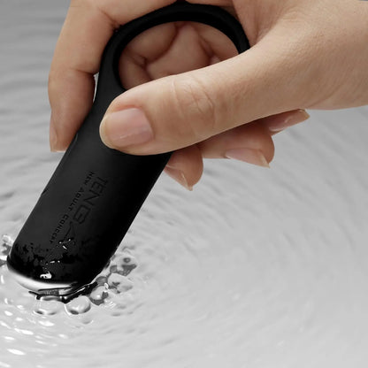 Tenga SVR+ Black Vibrating Cock Ring Sex Toy for Couples  Sex Toy for Men