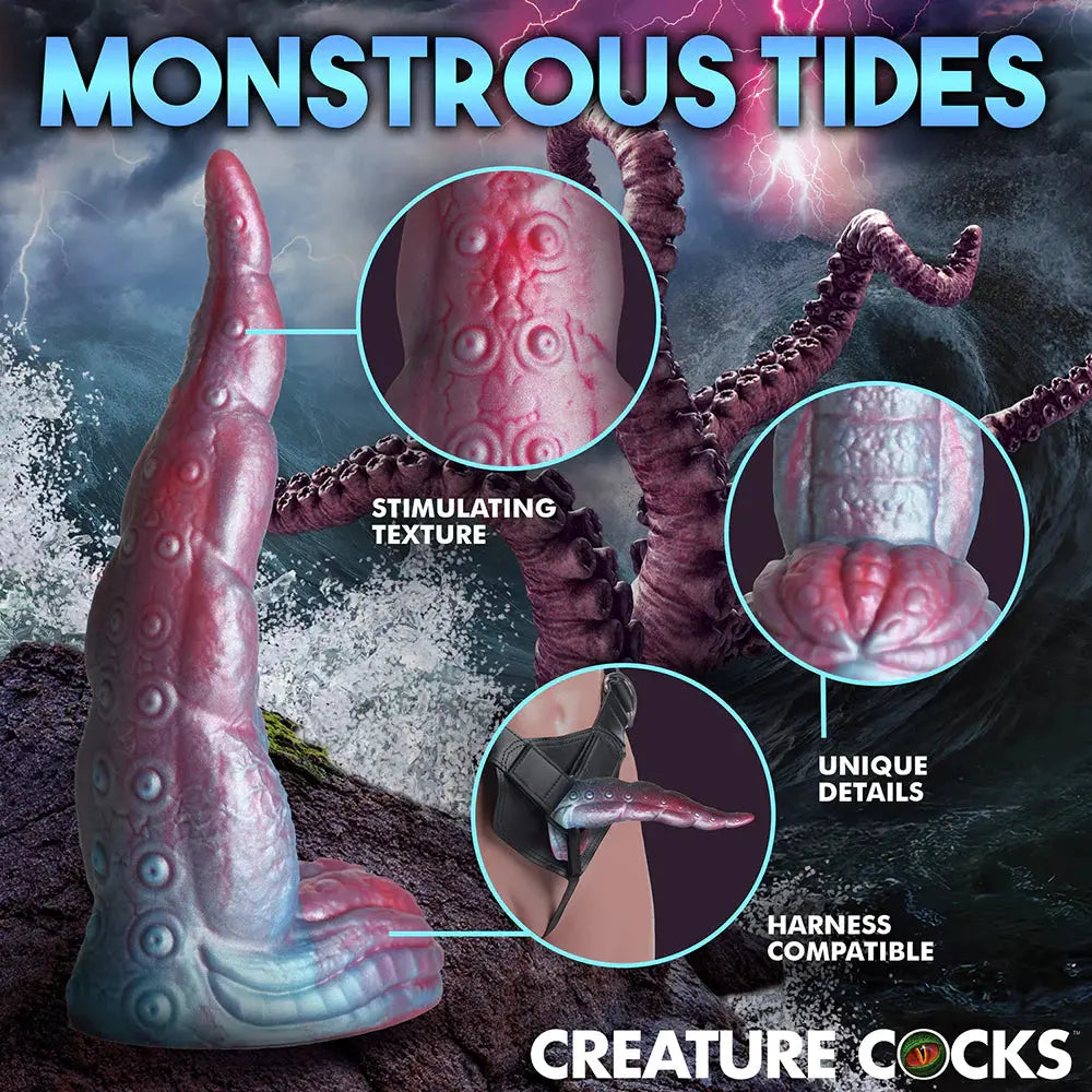 Tentacle Dildo Silicone Cock Tentacle for Vagina or Anal Play  Fantasy Dildos