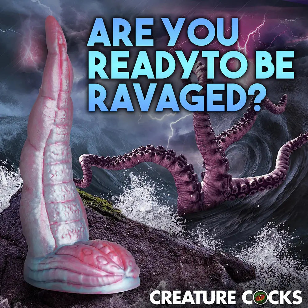 Tentacle Dildo Silicone Cock Tentacle for Vagina or Anal Play  Fantasy Dildos