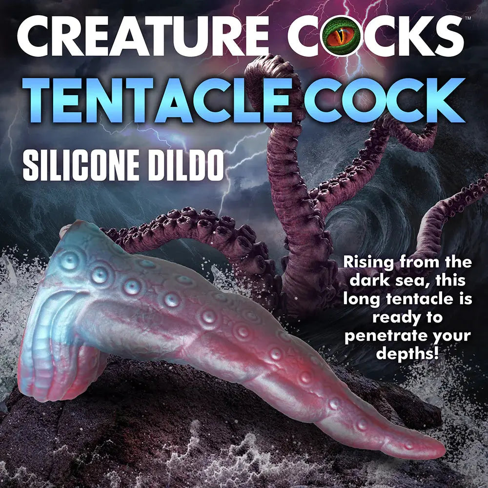 Tentacle Dildo Silicone Cock Tentacle for Vagina or Anal Play  Fantasy Dildos