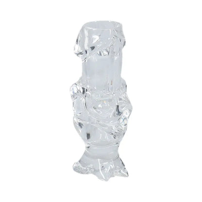 The Dickheads Couples Tall Penis Shot Glass Clear  Bachelorette - Party Supplies