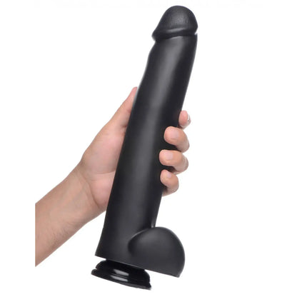 The Master Suction Cup Huge Dildo Sex Toy - Black  Huge Dildos