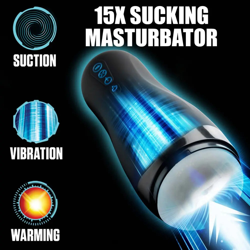 The Milker 15X Squeezing Male Masturbator Sex Toy for Men  Masturbators