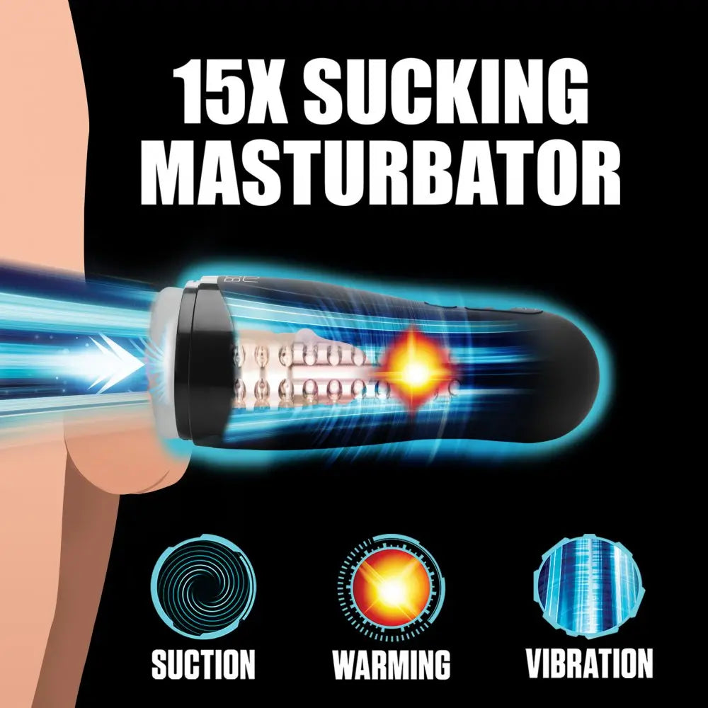 The Milker 15X Squeezing Male Masturbator Sex Toy for Men  Masturbators