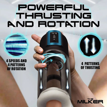 The Milker Roto-Stroke Thrusting and Rotating Masturbator  Automatic Stroker