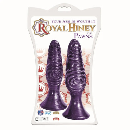 The Pawns Anal Plug Set -Purple  Anal Plug Sex Toy