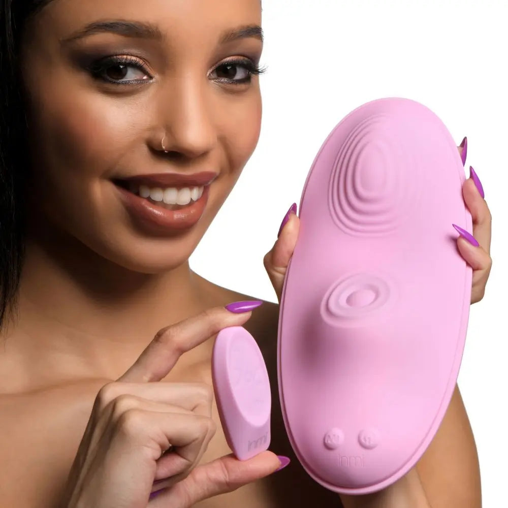 The Pulse Slider 28X Pulsing and Vibrating Silicone Pad with Remote  Grinders and Tribbing Toys