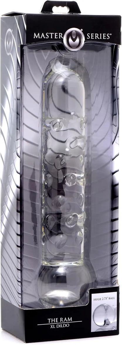 The Ram XL Glass Dildo Huge Dildo Sex Toy  Huge Dildos