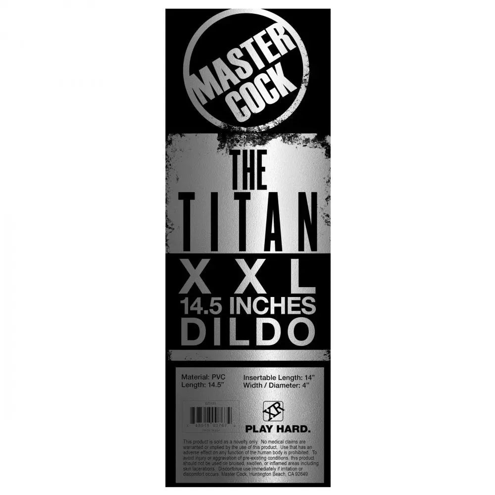 The Titan XXL 14.5 Inch Huge Dildo Sex Toy  Huge Dildos