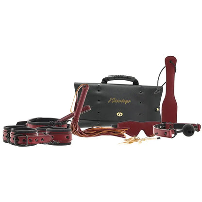 The Traveler Restraint and Bondage Kit Red 10 pcs  Bondage Kits