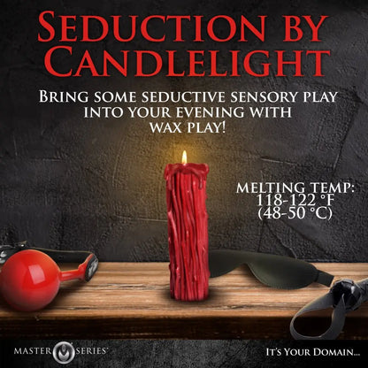 Thorn Drip Paraffin Candle - BDSM Wax Candle Play  Lubes, Lotions and Accessories