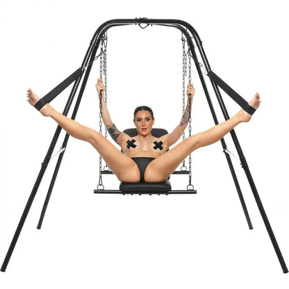 Throne Adjustable Sex Swing with Stand - Premium Quality Sex Swing  Sex Swing