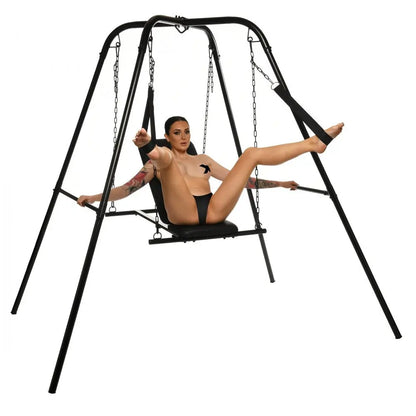 Throne Adjustable Sex Swing with Stand - Premium Quality Sex Swing  Sex Swing
