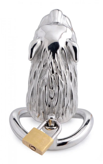 Tiger King Locking Chastity Cage  Chastity