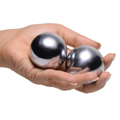 Titanica Extreme Large Stainless Steel Ben-Wa Balls Orgasm Balls  Kegel Exercise