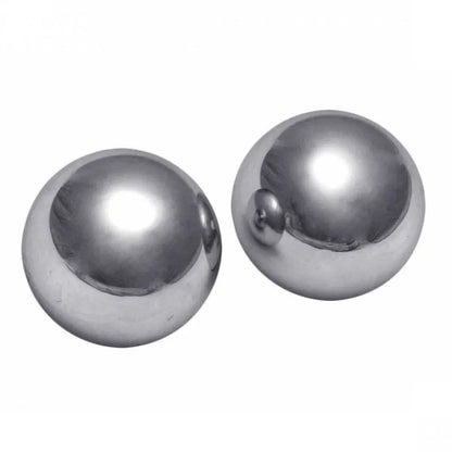 Titanica Extreme Large Stainless Steel Ben-Wa Balls Orgasm Balls  Kegel Exercise