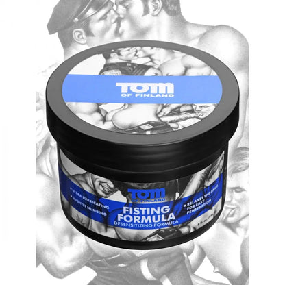 Tom of Finland Fisting Formula Desensitizing Cream - 8 oz Fisting Cream  Lubes, Lotions and Accessories