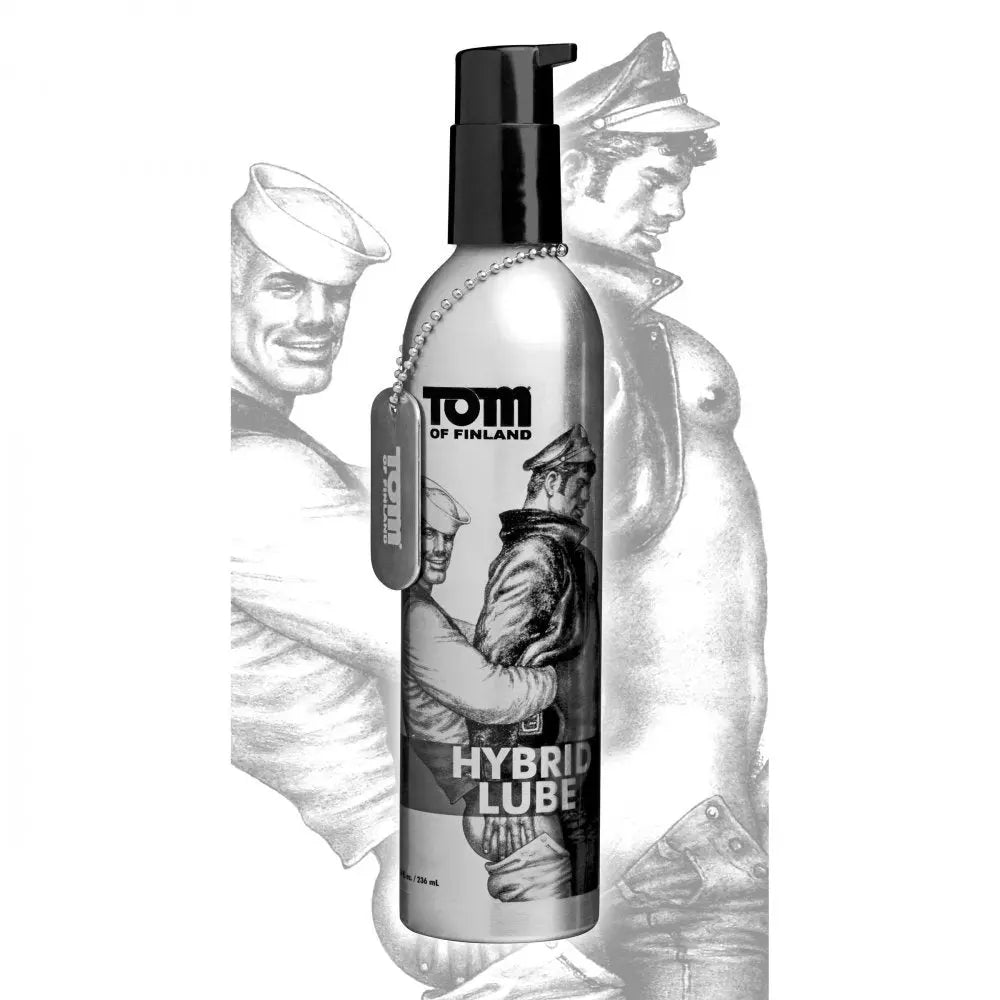 Tom of Finland Hybrid Lube- 8 oz  Lubes, Lotions and Accessories