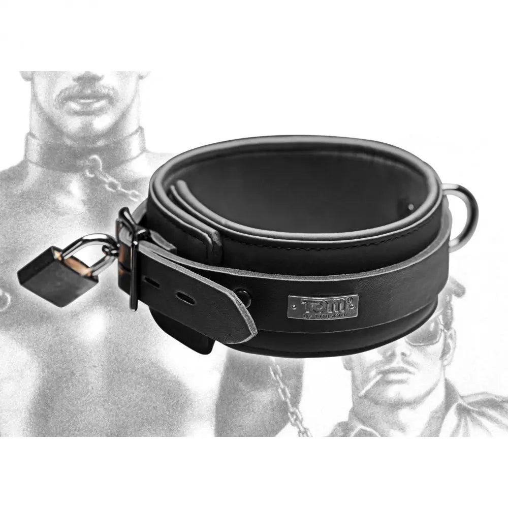 Tom of Finland Neoprene Male Submissive Collar BDSM Femdom  Collars and Leads